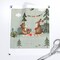 Mint Sage Green Woodland Animals Camping Outdoors Custom Printed Fabric by Spoonflower Various Fabrics by the Yard or Fat Quarter